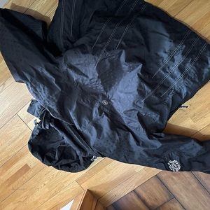 Woman’s ski pants and jacket